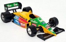 Coche de carreras Burago 1/24 Benetton Ford F1 COD.6102 coche modelo diecast segunda mano  Embacar hacia Mexico