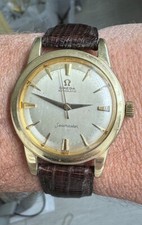 Usado, 1960 Omega automático Seamaster Cal. 500 MOSTRADOR ORIGINAL FOLHEADO A OURO 14K comprar usado  Enviando para Brazil