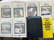 Ford F150/F250 1998 manuales y guías/estuche del propietario segunda mano  Embacar hacia Mexico