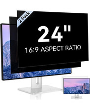 [Pacote com 2] Tela de privacidade de computador de 24 polegadas para monitor widescreen proporção 16:9 comprar usado  Enviando para Brazil