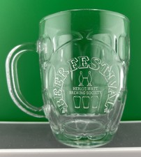 Dimpled pint glass for sale  CARLISLE