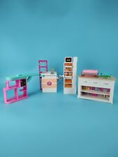 Lote de caixa registradora Mattel 2017 2020 Barbie supermercado loja móveis comprar usado  Enviando para Brazil