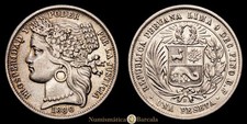 Perú peseta 1880 d'occasion  Expédié en Belgium