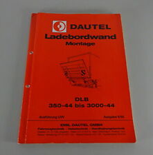 Montageanleitung dautel ladebo gebraucht kaufen  Jever