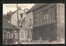 Old postcard moret d'occasion  Expédié en Belgium