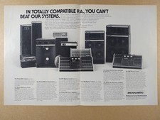 1976 Equipamento de Som de Controle Acústico Alto-falantes Amplificadores Impressão Vintage Anúncio comprar usado 1976 Equipamento de Som de Controle Acústico Alto-falantes Amplificadores Impressão Vintage Anúncio comprar usado  Enviando para Brazil