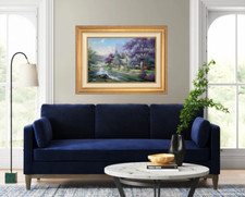 Thomas kinkade clocktower for sale  Los Angeles