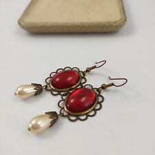 Vintage style earrings for sale  MANSFIELD