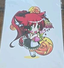 RWBY Pyrrha Nikos Chibi Fox Maid Fan Art anime 8x10 sem assinatura comprar usado  Enviando para Brazil