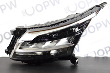 Perfeito 2022-2024 Nissan Pathfinder SL LED farol esquerdo moldura cromada LH fabricante de equipamento original comprar usado  Enviando para Brazil
