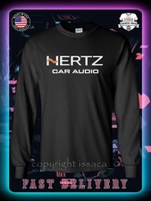 Nova camiseta masculina manga longa logotipo áudio carro Hertz American Issaca comprar usado  Enviando para Brazil