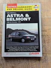 Haynes vauxhall astra for sale  LITTLEHAMPTON