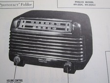 FOTOFATO DE RÁDIO PHILCO 49-504 & 49-504-I comprar usado  Enviando para Brazil