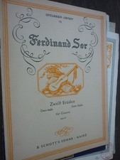 Partitions guitare sor d'occasion Partitions guitare sor d'occasion  Marseille V