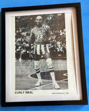 Usado, Harlem Globetrotter Curly Neal foto autografada 8 x 10 assinada - foto de 1985 comprar usado  Enviando para Brazil