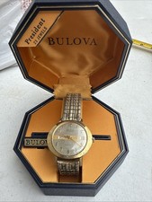 Relógio Vintage 23 Joias Placa de Ouro Relógio Bolova comprar usado  Enviando para Brazil