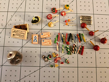 Loja de loja de doces vintage miniatura comida doces doces 1:12 comprar usado  Enviando para Brazil