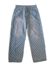 Usado, Jeans jeans masculino estilo vintage desfiado tamanho GG skatista Y2k 35x27 ajuste solto novo sem etiquetas comprar usado  Enviando para Brazil