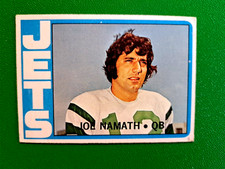 1972 Topps Joe Namath #100 New York Jets BV: US$ 20-US$ 35 comprar usado  Enviando para Brazil