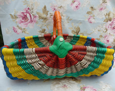 Panier ancien osier d'occasion  France