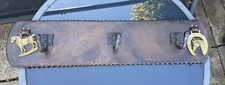Vintage wooden leather for sale  MAIDENHEAD