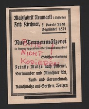 Neumarkt schlesien werbung gebraucht kaufen  Leipzig