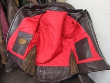 Vintage usa leather for sale  HALIFAX