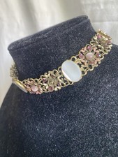 Retro choker necklace for sale  CROWBOROUGH