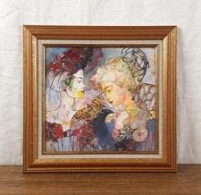 Usado, Sussurros e Asas, Pintura Têmpera Original, Artista Ucraniano Berezhna comprar usado  Enviando para Brazil