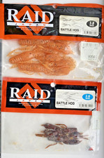 RAID JAPAN BATTLE HOG 2.6" 3.8" Gummifisch Set Softbait Angelköder Creature Bait, usado comprar usado  Enviando para Brazil