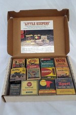Antigo Tom Taber Miniatura Caixas de Concha de Espingarda Little Keepers Pato Caça Display comprar usado  Enviando para Brazil