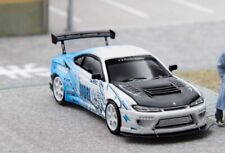 NISSAN Silvia S15 Pandem - Mori  - white / blue - Focal Horizon 1:64 comprar usado  Enviando para Brazil