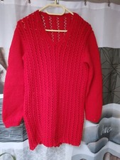 Superbe pull rouge d'occasion  Argelès-Gazost