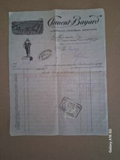 Rare facture papier d'occasion  Le Vésinet