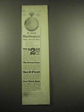 1917 burlington jewel for sale  Madison Heights