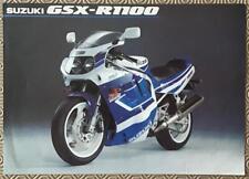 Usado, Folheto de especificações de vendas SUZUKI GSX R1100 MOTOCICLETA C1991 comprar usado  Enviando para Brazil