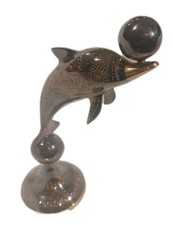 Engraved brass dolphin for sale  Weatherford