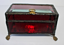 Vintage red footed for sale  Redmond