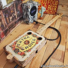 Guitare cigar box d'occasion  Saint-Girons