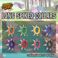 Animal Jam Classic (AJC) raro colarinho longo cravado **LEIA A DESCRIÇÃO** comprar usado  Enviando para Brazil