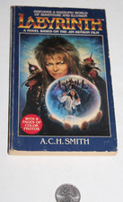 Labyrinth 1986 ACH Smith Movie Book Rare VTG First Edition Softcover David Bowie, usado comprar usado  Enviando para Brazil