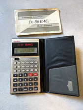 Calculatrice casio bac d'occasion  Paris XV