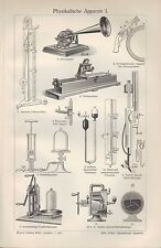 Lithografie 1908 physikalische gebraucht kaufen  Leipzig