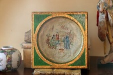 Portaoggetti legno decorato usato  Scandicci