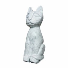 Usado, Scultura da Tavolo Gatto Marmo Bianco White Marble Table Sculpture Cat H. 26cm comprar usado  Enviando para Brazil