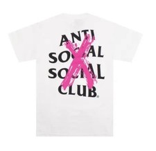 Camiseta Anti Social Club Cancelada Marcada Grande Nova comprar usado  Enviando para Brazil