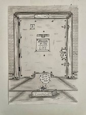 Arte original assinada por Charles Bronson (NÃO É UMA IMPRESSÃO) comprar usado  Enviando para Brazil