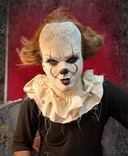 Usado, PENNYWISE Stephen King latex MASK clown IT cosplay Halloween HORROR MASCARA prop comprar usado Usado, PENNYWISE Stephen King latex MASK clown IT cosplay Halloween HORROR MASCARA prop comprar usado  Enviando para Brazil