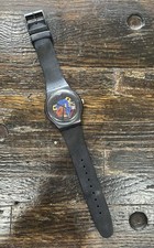 Relógio Swatch masculino usado com preto com face transparente funcionando comprar usado Relógio Swatch masculino usado com preto com face transparente funcionando comprar usado  Enviando para Brazil