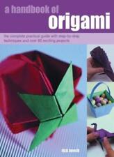 Handbook origami complete for sale  UK